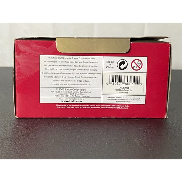Lledo Collectors Guild DG052028 1935 Morris Parcels Van - Radio Times Christmas - Picture 15 of 16